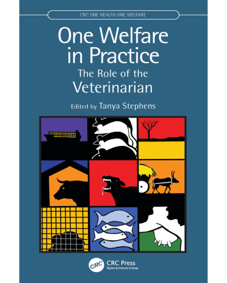 Portada del libro "One Welfare in Practice", sobre la aplicación del enfoque One Welfare en la vida real.