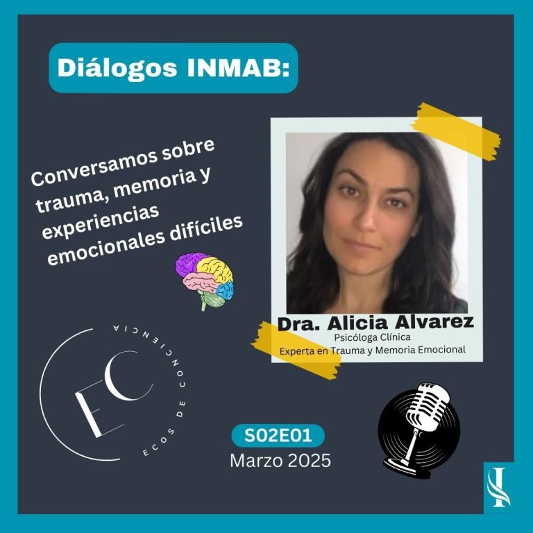 Miniatura del video de INMAB con la Dra. Alicia Álvarez, psicóloga experta en trauma, hablando sobre las consecuencias emocionales de las mo