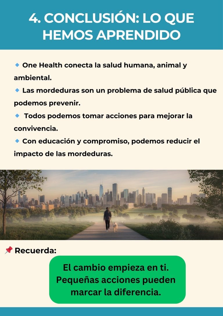 Imagen simbólica de una persona paseando con un perro hacia una ciudad, como metáfora del compromiso individual y comunitario para prevenir 
